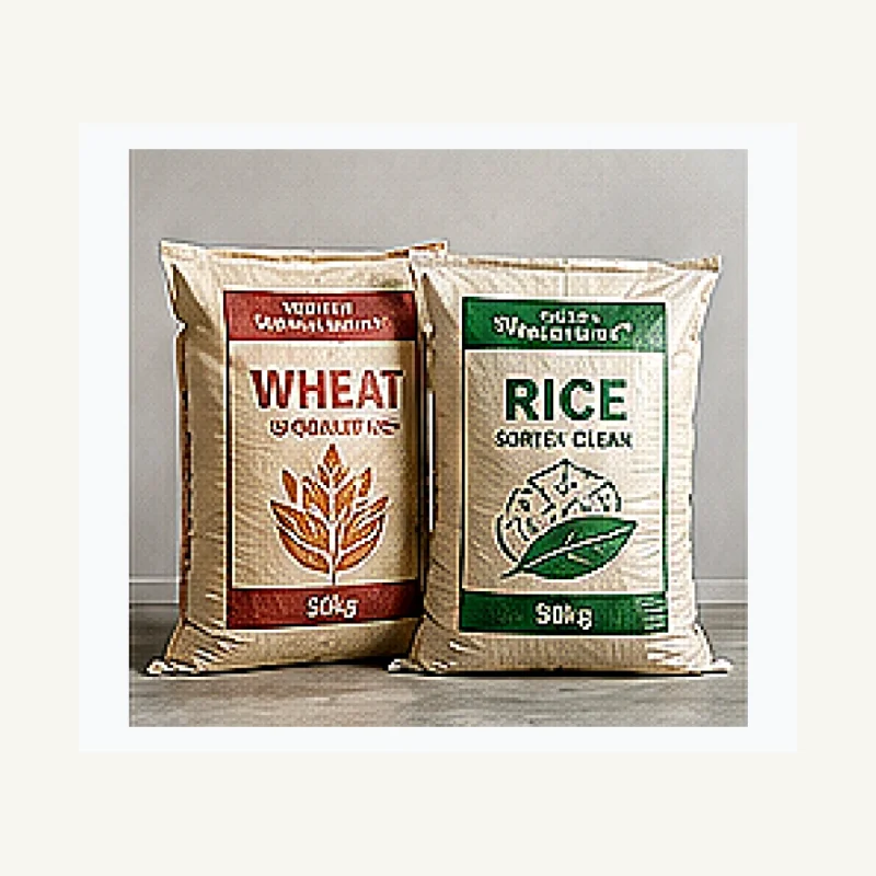 PP Printed Chana Packaging Woven Bags