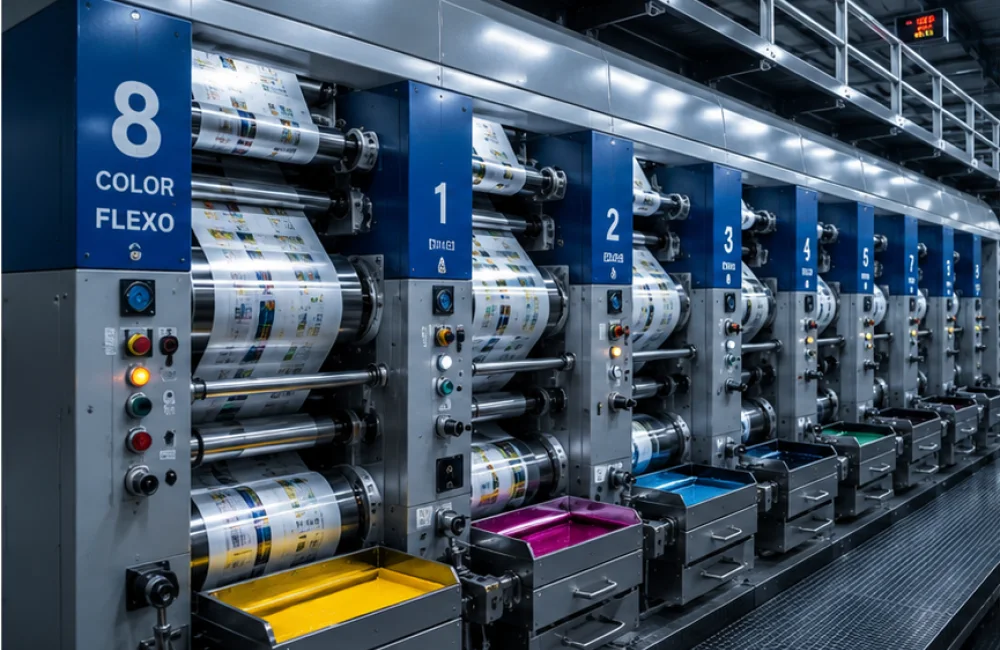 6-Colour Flexographic Printing
