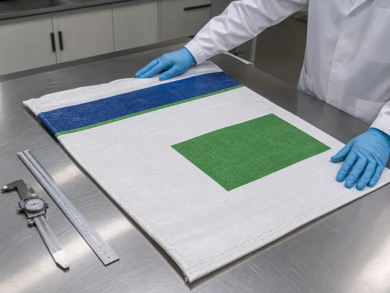 Finished-Product Inspection in a polymer packaging quality laboratory
